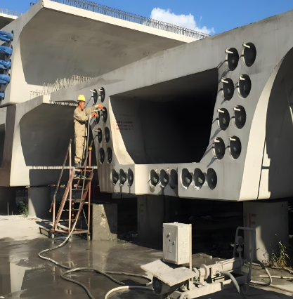 大方压浆料施工流程及注意事项